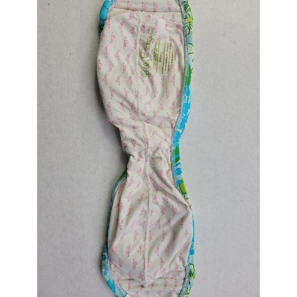 LILLY PULITZER "Keene" Bandeau Convertible Bikini Top Size Small No Straps - Picture 8 of 11